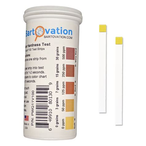 drinking water hardness test strips|water hardness test home depot.